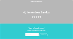 Desktop Screenshot of andreabarrica.com